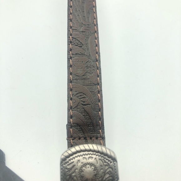 Most Wanted USA Western Tooled Belt Large - Picture 5 of 6